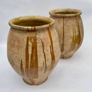 A Pair of Castelnadaury Pots